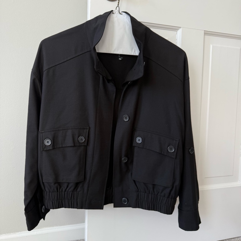 Liverpool Black Utility Lightweight Jacket
